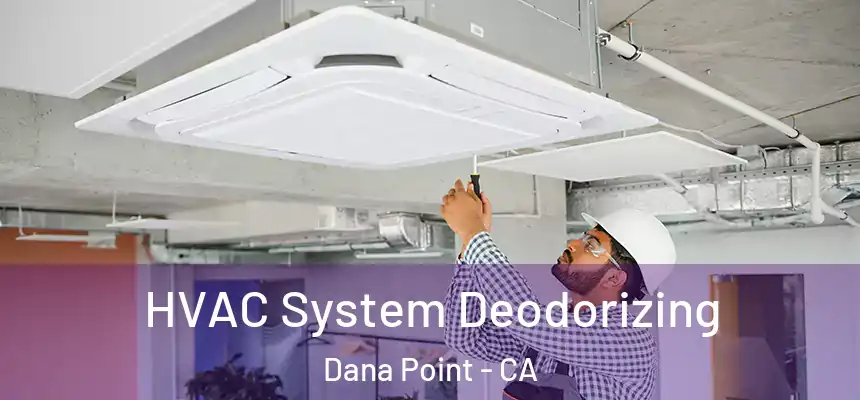 HVAC System Deodorizing Dana Point - CA